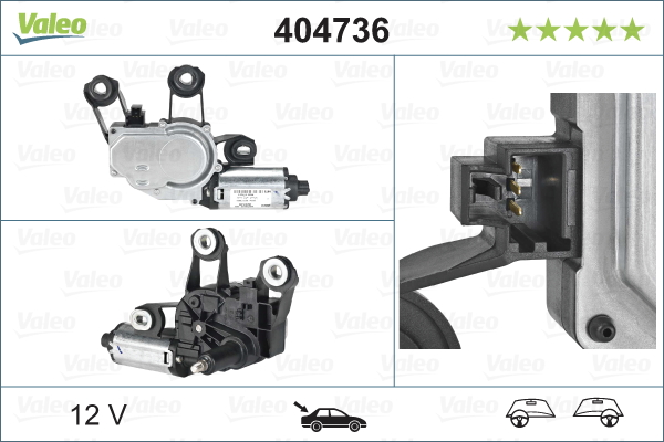 VALEO Ablaktörlö motor 404736_VALEO